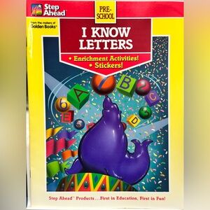 Step Ahead I Know Letters for School Activity Book (1995)